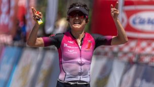 ¡Emocionante! Bárbara Riveros se consagró campeona del Ironman por sexta vez