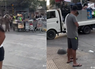 Carabineros realizó intensa fiscalización a comercio ambulante en Estación Central