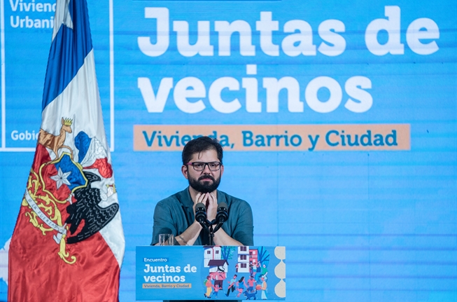 Presidente Boric: “Pareciera que a la política se le ha olvidado el pueblo”