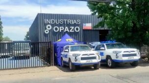 Trabajador murió aplastado por una tina de una tonelada en una empresa de Molina