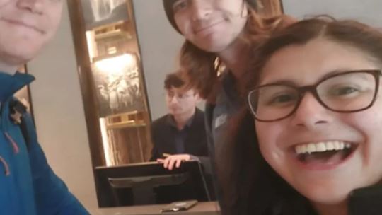 Fanática de Harry Potter se encontró con dos actores de la saga en Punta Arenas: “Fui por oro y encontré oro”