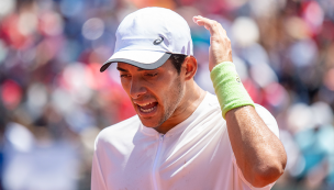 Cristian Garin cae ante Joao Sousa y dice adiós al Córdoba Open