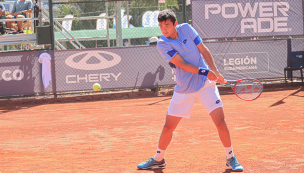 Tomás Barrios dice adiós al ATP de Río tras caer ante Fabio Fognini