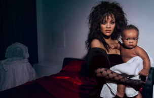 Tras su show en el Super Bowl: Rihanna se lució junto a su familia con fotografías para Vogue