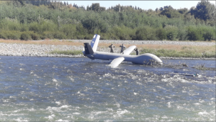 Avión no tripulado de la FACH cae a río Cautín