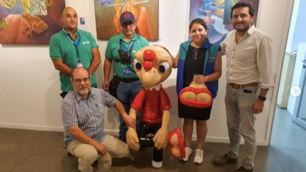 “¡Exijo una explicación!”: Logran encontrar la figura de Condorito en Concepción