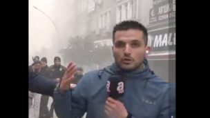 Turquía: Reportero captó en vivo la fuerte réplica 7.5 grados Richter