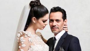 Aseguran que la novia de Marc Anthony se casó estando embarazada