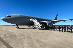 España envió a Chile un contingente militar para colaborar en la extinción de incendios en el sur