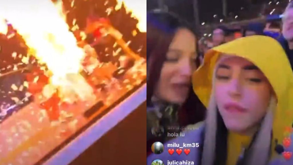 “¡Me quemó!”: El inesperado accidente que sufrió Nicki Nicole y Emilia durante show de Karol G en Viña