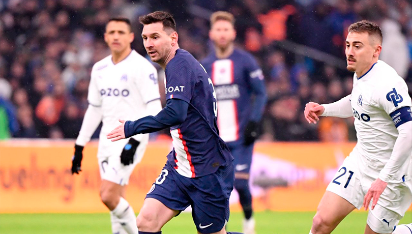 Marsella de Alexis Sánchez sufre estrepitosa caída ante PSG en la Ligue 1