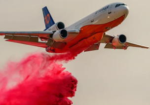 Ten Tanker se despide de Chile luego de batallar por 28 días los incendios forestales