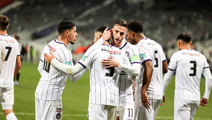 Toulouse de Gabriel Suazo se impone a Reims y avanza en la Copa de Francia