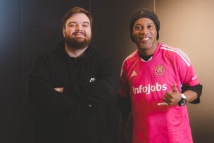 ¡Bombazo! Ronaldinho jugará en el equipo de Ibai en la Kings League