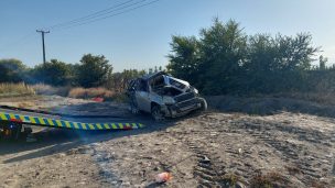 Padre e hija fallecieron tras fatal accidente en Ruta 5 Sur