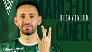 Marcelo Cañete fue oficializado como nuevo jugador de Wanderers