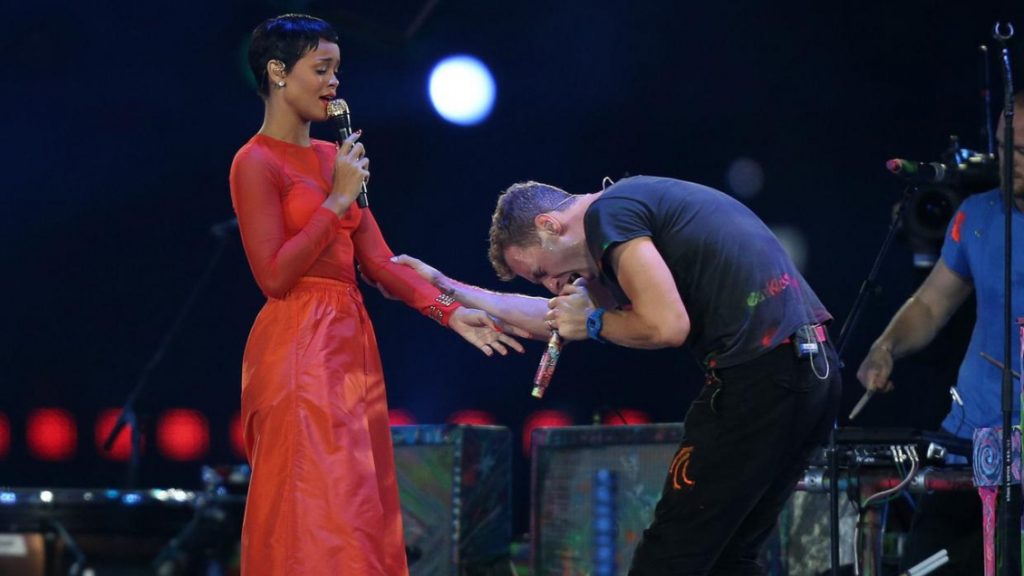 Chris Martin sobre Rihanna: “Hay que ser idiota para no reconocer que es la mejor cantante de todos los tiempos”