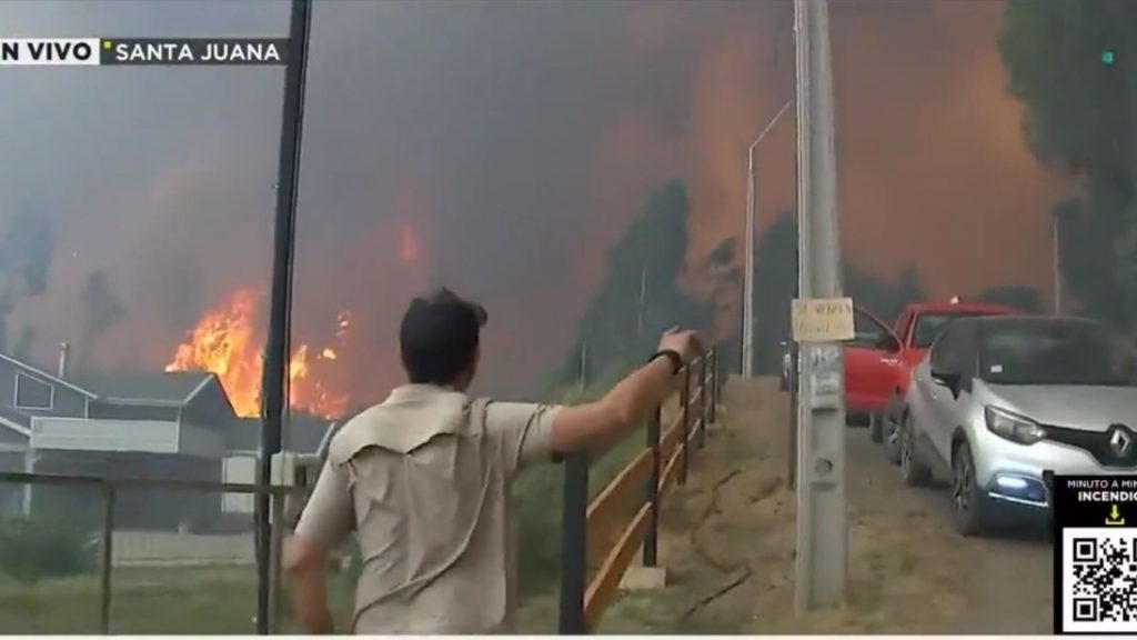 “No pueden quedarse parados”: Los gritos de Gonzalo Ramírez en medio de los incendios forestales