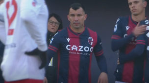 Gary Medel retornó a las canchas en la derrota del Bologna