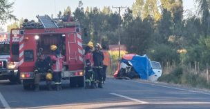 Colisión frontal dejó tres fallecidos y cinco heridos en Longaví