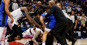 A puño limpio: la brutal pelea en la NBA entre Mo Bamba y Austin Rivers