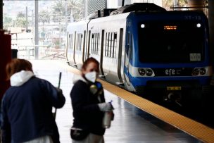 Mujer fue atropellada por el Metro de Valparaíso: Quiso evadir el pago y quedó con fracturas graves