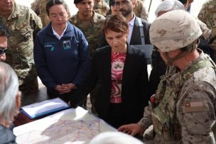 Ministra Tohá y posible uso de la fuerza militar en la frontera: 