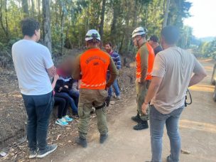 Encuentran a joven de 14 años extraviada en bosque de Coelemu con foco activo de incendio forestal