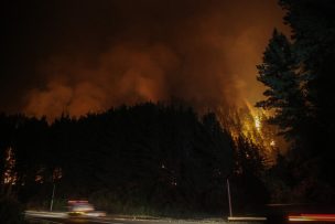 Niño quedó con graves quemaduras tras escapar de incendio forestal en Santa Juana