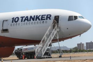 Conaf indicó que Ten Tanker se encuentra 