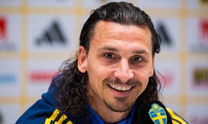 Ibrahimovic a sus 41 años: 