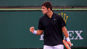 Cristian Garin se impone a Casper Ruud y se instala en octavos de final de Indian Wells