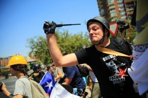 Sebastián Izquierdo es condenado por seis hechos de lesiones durante marchas del
