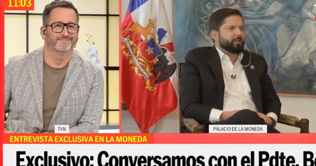 “Me confundí…”: El inesperado impasse del Presidente Boric con animador del “Buenos Días a Todos”
