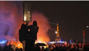 Manifestaciones del sábado en París contra la reforma previsional dejó 122 detenidos