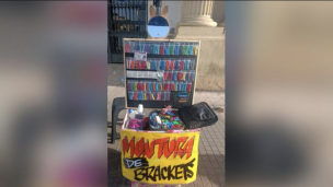 Denuncian montura de brackets en vía pública de Estación Central