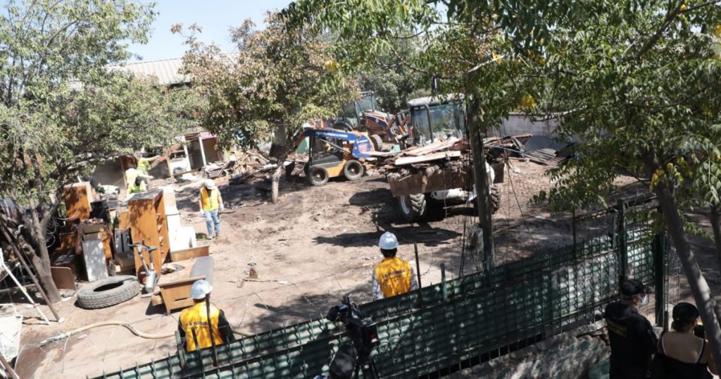Municipalidad de La Florida concreta la tercera demolición de una “narco-casa”: estaba vinculada a homicidio
