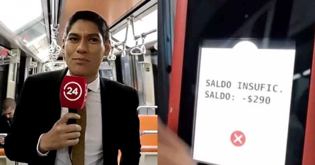 Periodista de TVN Danny Linares explicó su fallido pago con Bip! sin saldo: “¿Cómo tan mala suerte?”