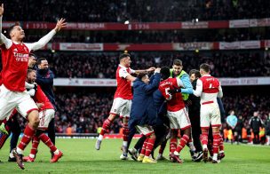 Arsenal logra épica remontada ante el Bournemouth y mantiene su ventaja en la cima