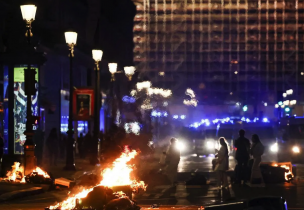 46 detenidos en París tras fuertes enfrentamientos entre la Policía y manifestantes