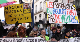 Los principales sindicatos de Francia anuncian nuevas manifestaciones para el próximo jueves