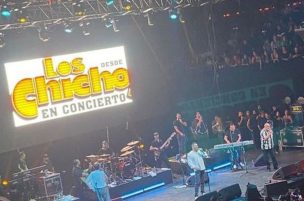 Concierto terminó en disparos y trifulcas al interior del Caupolicán