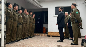 Presidente Boric se reunió con familia de carabinera asesinada en Quilpué