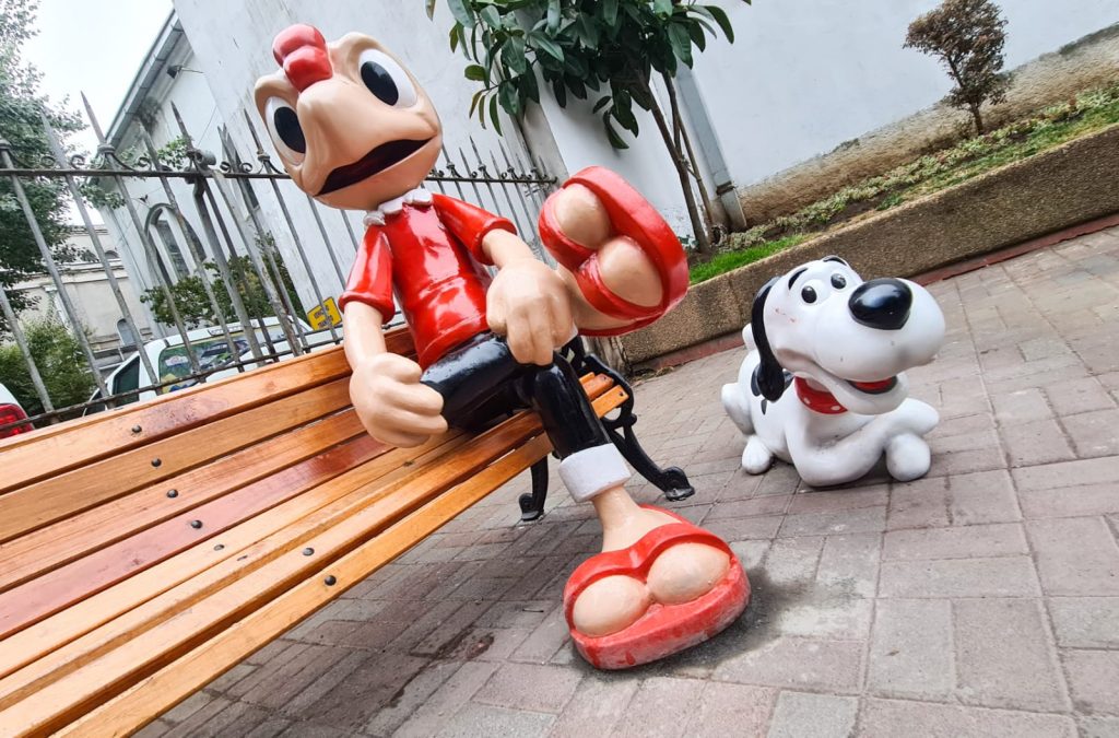 Condorito regresa al centro de Concepción tras ser robada en febrero