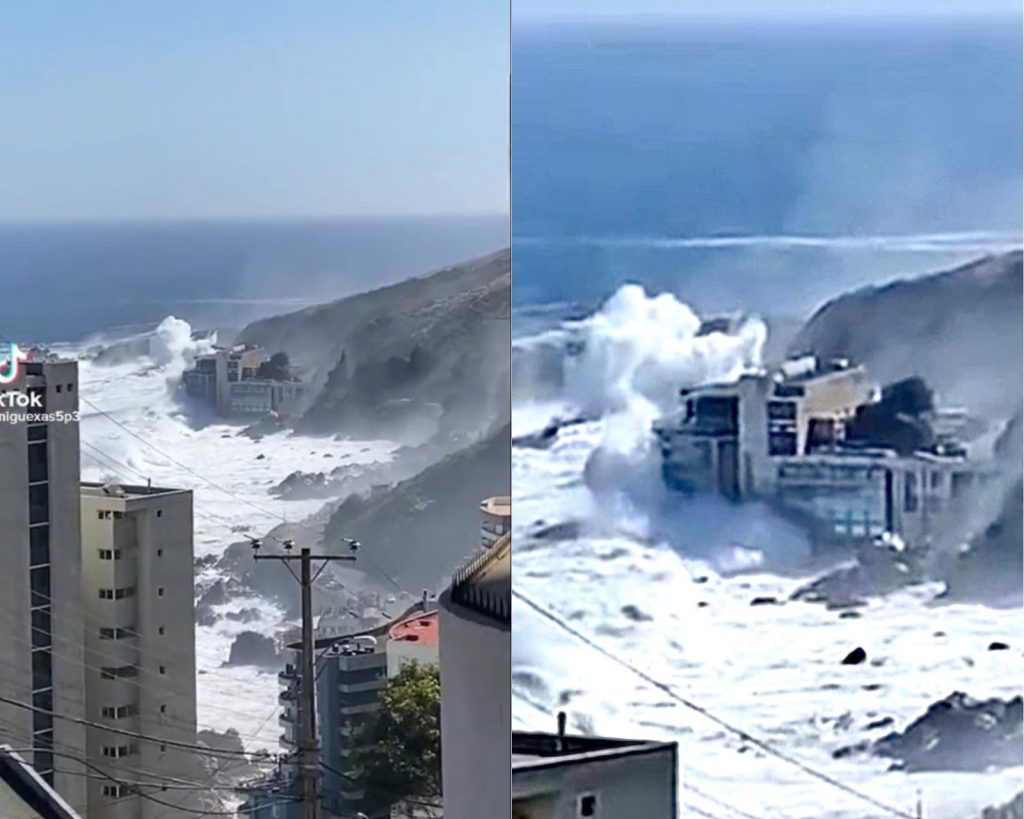 Exministro Mena reaccionó a video de marejadas en edificio de Concón: “Son más frecuentes, más intensas”