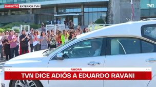 El último adiós: TVN despidió a Eduardo Ravani en emotivo cortejo fúnebre