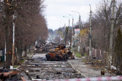 Ucrania denuncia la presencia de “cadáveres de civiles en las calles” de Bajmut