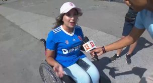 Hincha de la U en silla de ruedas denuncia que le negaron acceso a sector preferencial por su camiseta