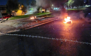 Roban bodegas de Starken en San Bernardo: hubo disparos al aire, miguelitos y trabajadores lesionados