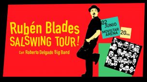 Rubén Blades vuelve a Chile con su Salswing Tour!